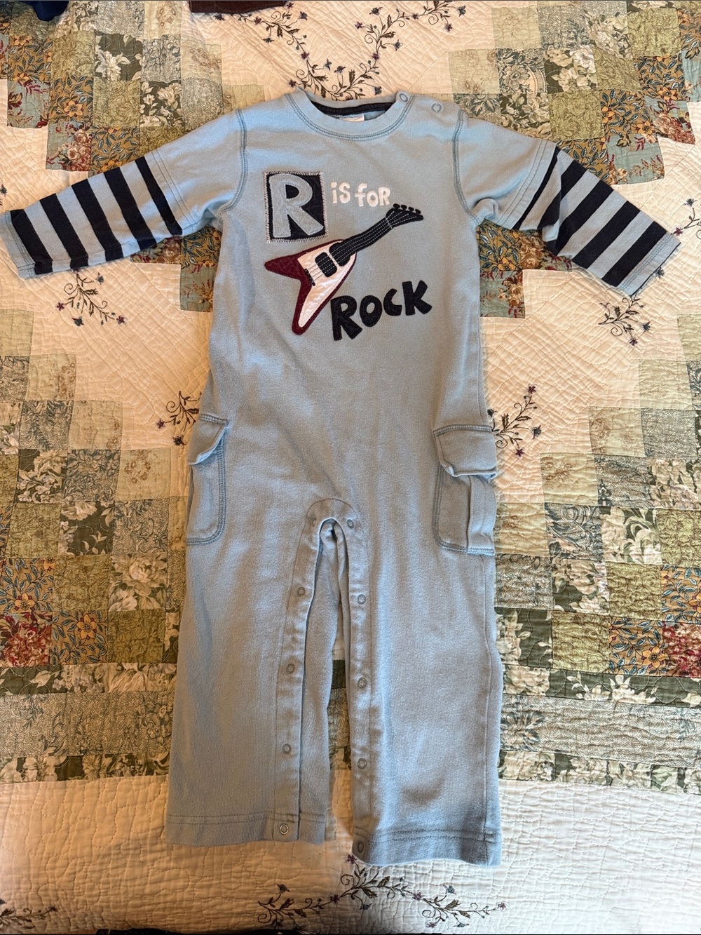 Vintage Gymboree Rock romper